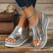 Women's Orthopedic Platform Slip-On Sandals with Arch Support for Comfortable Everyday Wear 1