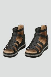 Women's Orthopedic Sandals with Adjustable Arch Support and Rhinestone Detail 1