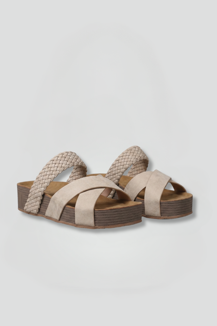 Women's Orthopedic Sandals with Arch Support and Braided Strap for Summer Comfort 1