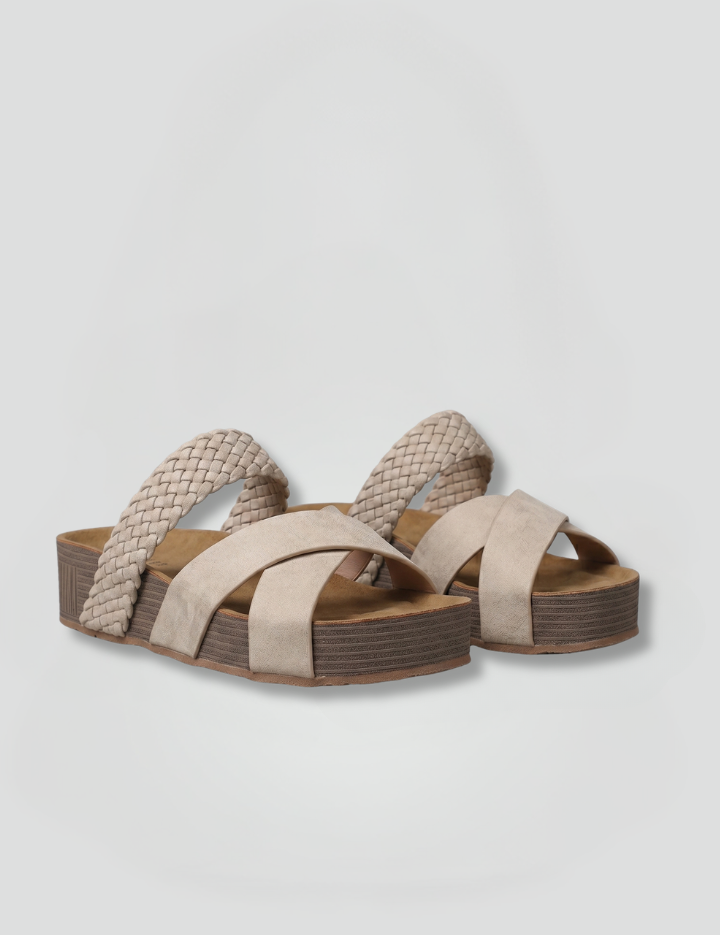 Women's Orthopedic Sandals with Arch Support and Braided Strap for Summer Comfort 1