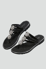 Women's Orthopedic Sandals with Arch Support and Embellished Straps for Comfortable Summer Wear 1