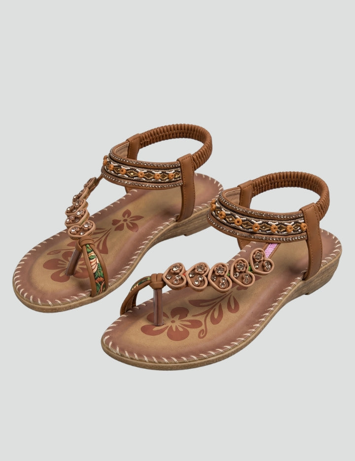 Women's Orthopedic Sandals with Arch Support and Flexible Slip-On Design for Summer Comfort 1