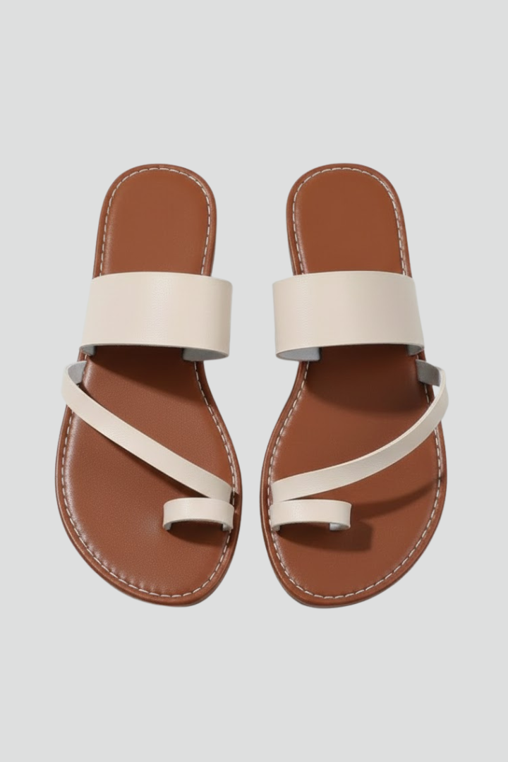 Women’s Orthopedic Slip-On Sandals with Adjustable Buckle and Arch Support for Comfort 1