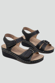 Women's Orthopedic Wedge Sandals with Adjustable Strap and Arch Support for Comfort 1