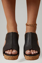 Women's Orthopedic Wedge Sandals with Arch Support and Studded Straps for Comfort 6