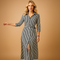Women’s Summer Dress Loose Fit Short Sleeves Breathable Lightweight Sundress 2