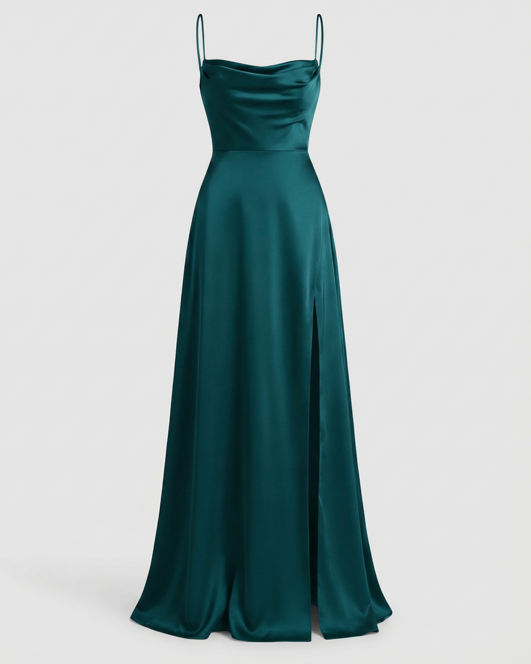 Women's Summer Maxi Dress with Side Slit - Elegant Sleeveless Formal Dress for Weddings and Special Occasions 4