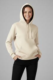 Women's Zip Up Hoodie - Black Hoodie Women Casual Sweatshirt for Everyday Wear 0