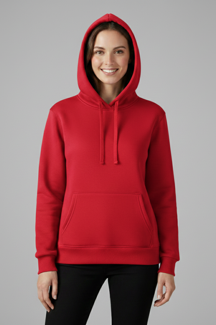 Women's Zip Up Hoodie - Black Hoodie Women Casual Sweatshirt for Everyday Wear 6