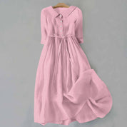 Womens Black Summer Dress - Elegant Casual Style with Comfortable Fit for Warm Weather 4
