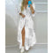 Womens Dress - Boho Maxi Summer Dress with Vibrant Prints for Casual Beach Days 0