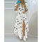 Womens Dress - Boho Maxi Summer Dress with Vibrant Prints for Casual Beach Days 8
