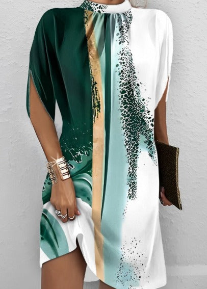 Womens Dress - Elegant Asymmetrical Midi Dress for Summer Weddings & Events - Flattering Summer Dresses 0