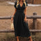 Womens Dress - Elegant Boho V-Neck Summer Dress for Wedding Guest & Formal Occasions 5