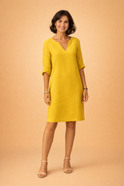 Womens Dress - Elegant Mid-Length Summer Dresses for Casual Outings and Holidays 10