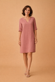 Womens Dress - Elegant Mid-Length Summer Dresses for Casual Outings and Holidays 6