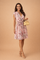 Womens Dress Floral Print Midi Summer Dress - Casual Elegant Style for Warm Weather 0