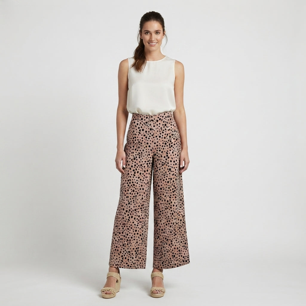 Zoe Sanderson | Wide Leg Palazzo Trousers For Women 0