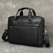 Dylan | Large Capacity Leather Laptop Shoulder Bag
