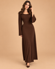 ALLYSON | Elegant Long-Sleeve Dress
