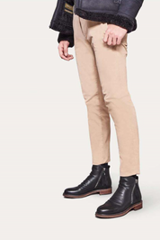 Leather Knee-High Boots-4