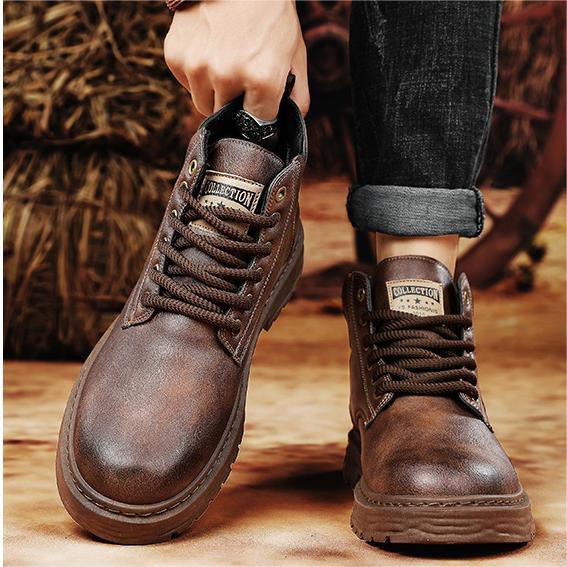 Men's Warm Waterproof Winter Boots-2